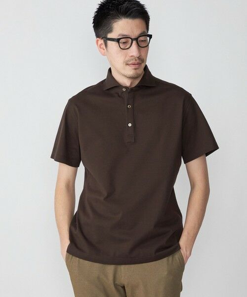 SHIPS / シップス シャツ・ブラウス | SHIPS：ALBINI 32ゲージ カノコ無地 ポロシャツ | 詳細26