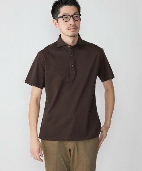 SHIPS / シップス シャツ・ブラウス | SHIPS：ALBINI 32ゲージ カノコ無地 ポロシャツ | 詳細27