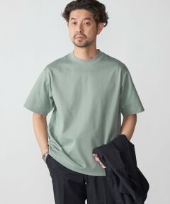 SHIPS / シップス Tシャツ | SHIPS: クルーネック ハイゲージ ダンボールニットTシャツ ライト