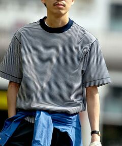 SHIPS / シップス Tシャツ | SHIPS: クルーネック ハイゲージ ダンボールニットTシャツ ライト