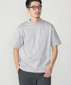 SHIPS / シップス Tシャツ | SHIPS: クルーネック ハイゲージ ダンボールニットTシャツ ライト