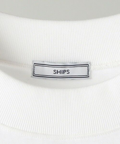 SHIPS / シップス Tシャツ | SHIPS: クルーネック ハイゲージ ダンボールニットTシャツ ライト | 詳細10