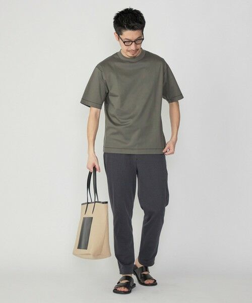 SHIPS / シップス Tシャツ | SHIPS: クルーネック ハイゲージ ダンボールニットTシャツ ライト | 詳細13