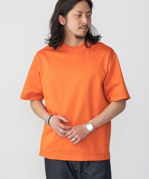 SHIPS / シップス Tシャツ | SHIPS: クルーネック ハイゲージ ダンボールニットTシャツ ライト | 詳細29