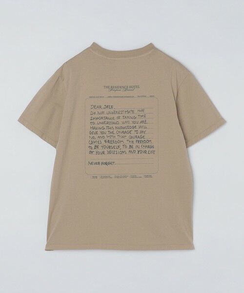 SHIPS / シップス Tシャツ | POMPEII BRAND: HOTEL NOTE TEE | 詳細7