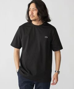 SHIPS / シップス Tシャツ | LACOSTE: TH5582-99 アウトラインクロック クルーネック Tシャツ