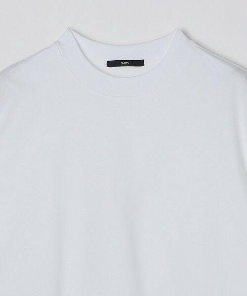 SHIPS / シップス Tシャツ | SHIPS: ハイゲージ クルーネック ポンチ Tシャツ | 詳細10