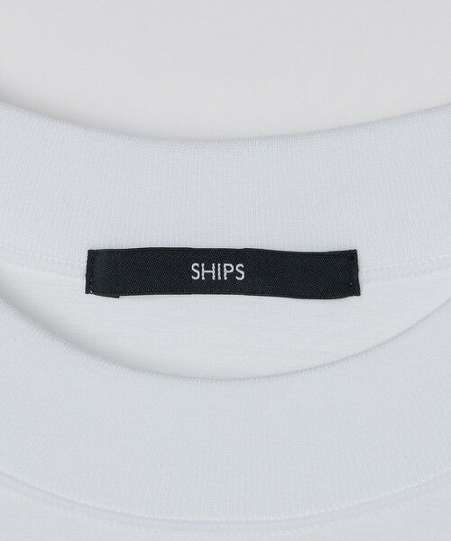 SHIPS / シップス Tシャツ | SHIPS: ハイゲージ クルーネック ポンチ Tシャツ | 詳細11