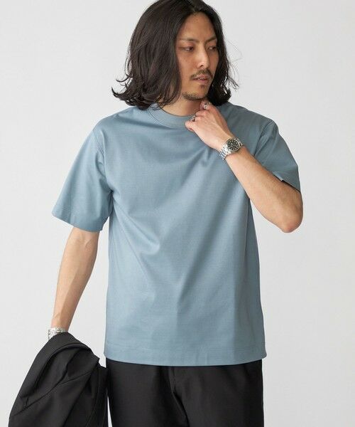 SHIPS / シップス Tシャツ | SHIPS: ハイゲージ クルーネック ポンチ Tシャツ | 詳細26