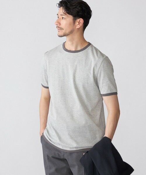 SHIPS / シップス Tシャツ | SHIPS: バーズアイ クルーネック Tシャツ | 詳細4