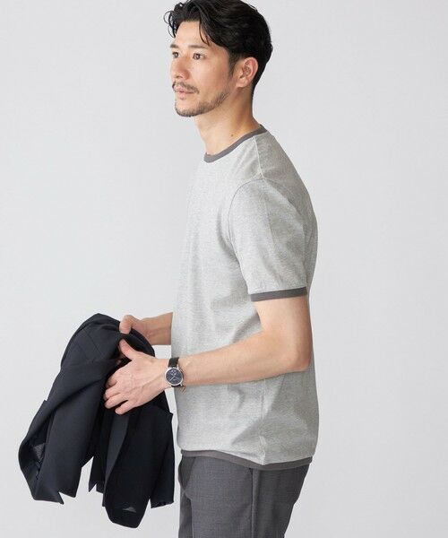 SHIPS / シップス Tシャツ | SHIPS: バーズアイ クルーネック Tシャツ | 詳細5