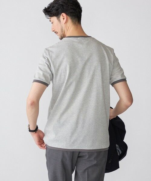 SHIPS / シップス Tシャツ | SHIPS: バーズアイ クルーネック Tシャツ | 詳細6