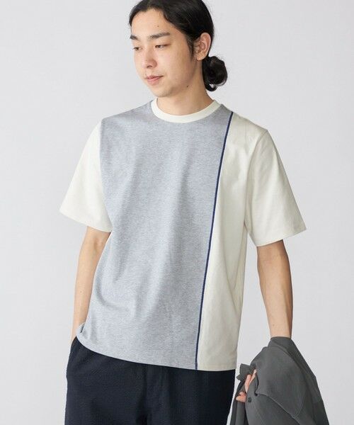 SHIPS / シップス Tシャツ | SHIPS: スイッチ パネル Tシャツ | 詳細2