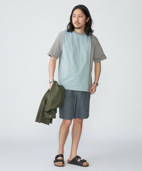 SHIPS / シップス Tシャツ | SHIPS: スイッチ パネル Tシャツ | 詳細11