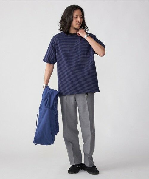 SHIPS / シップス Tシャツ | SHIPS: COTTON USA ボーダー ポケット  Tシャツ | 詳細15