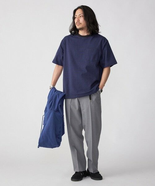 SHIPS / シップス Tシャツ | SHIPS: COTTON USA ボーダー ポケット  Tシャツ | 詳細16