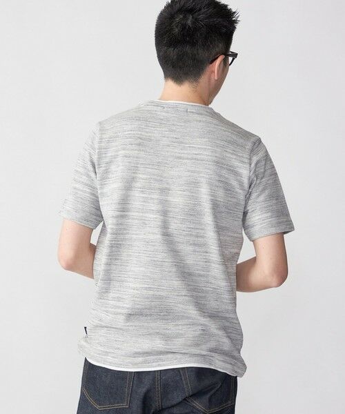 SHIPS / シップス Tシャツ | SHIPS: フェイクレイヤード ピケ クルーネック Tシャツ | 詳細11