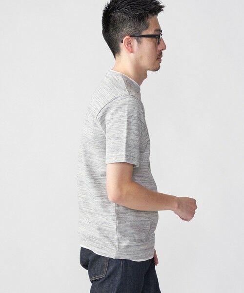 SHIPS / シップス Tシャツ | SHIPS: フェイクレイヤード ピケ クルーネック Tシャツ | 詳細12