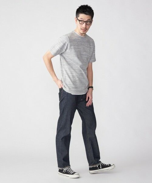 SHIPS / シップス Tシャツ | SHIPS: フェイクレイヤード ピケ クルーネック Tシャツ | 詳細8