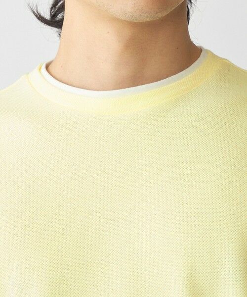 SHIPS / シップス Tシャツ | SHIPS: フェイクレイヤード ピケ クルーネック Tシャツ | 詳細26
