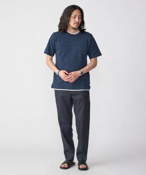 SHIPS / シップス Tシャツ | SHIPS: フェイクレイヤード ピケ クルーネック Tシャツ | 詳細29