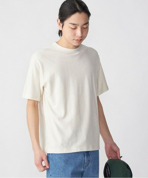 SHIPS / シップス Tシャツ | SHIPS:〈抗菌・防臭〉PLA ポリ乳酸 パイル クルーネック Tシャツ | 詳細2