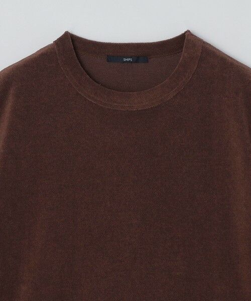 SHIPS / シップス Tシャツ | SHIPS:〈抗菌・防臭〉PLA ポリ乳酸 パイル クルーネック Tシャツ | 詳細14