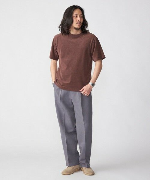 SHIPS / シップス Tシャツ | SHIPS:〈抗菌・防臭〉PLA ポリ乳酸 パイル クルーネック Tシャツ | 詳細10