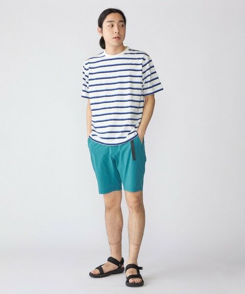 SHIPS / シップス Tシャツ | SHIPS: TEXBRID(R) リネン グラデーション ボーダー Tシャツ | 詳細1