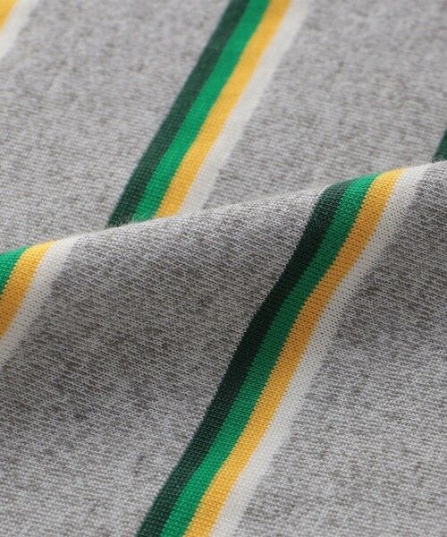 SHIPS / シップス Tシャツ | SHIPS: TEXBRID(R) リネン グラデーション ボーダー Tシャツ | 詳細8