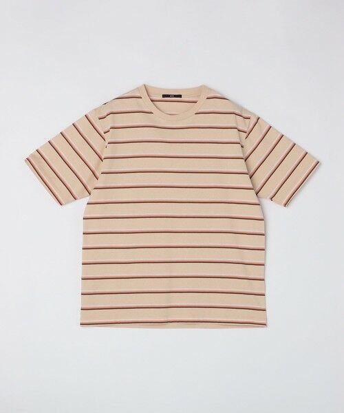 SHIPS / シップス Tシャツ | SHIPS: TEXBRID(R) リネン グラデーション ボーダー Tシャツ | 詳細26