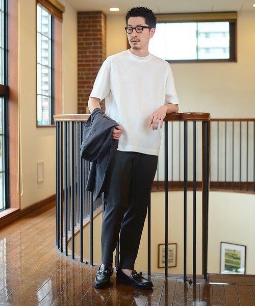 SHIPS / シップス Tシャツ | SHIPS: カノコ コンフォート ネック Tシャツ | 詳細1