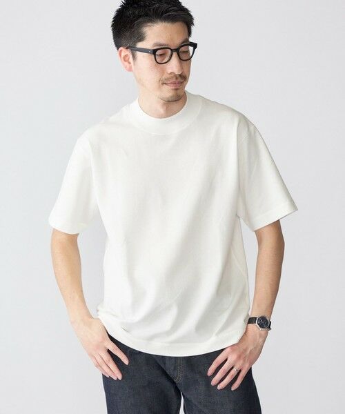 SHIPS / シップス Tシャツ | SHIPS: カノコ コンフォート ネック Tシャツ | 詳細6