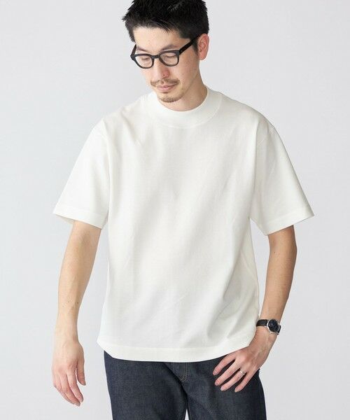 SHIPS / シップス Tシャツ | SHIPS: カノコ コンフォート ネック Tシャツ | 詳細7