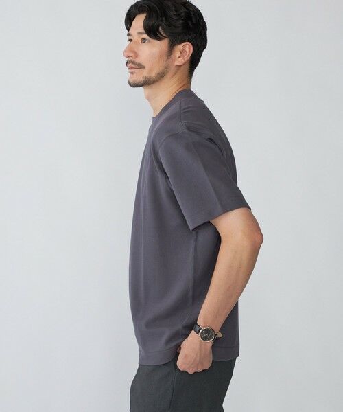 SHIPS / シップス Tシャツ | SHIPS: カノコ コンフォート ネック Tシャツ | 詳細11