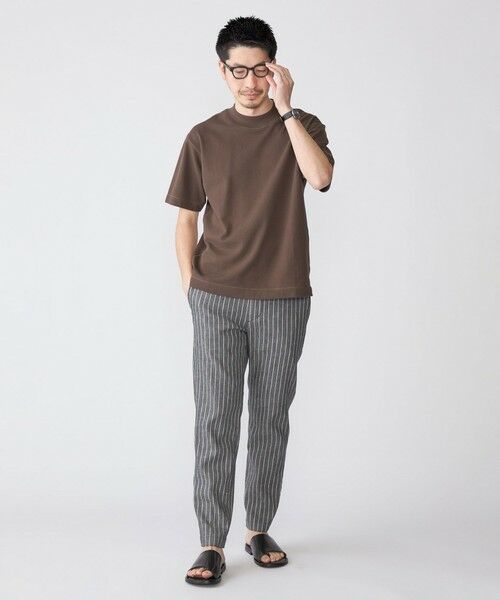 SHIPS / シップス Tシャツ | SHIPS: カノコ コンフォート ネック Tシャツ | 詳細18