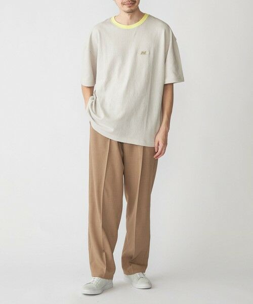 SHIPS / シップス Tシャツ | SHIPS: コットン クレープ クルーネック Tシャツ | 詳細1