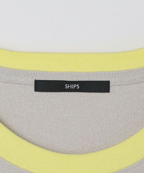 SHIPS / シップス Tシャツ | SHIPS: コットン クレープ クルーネック Tシャツ | 詳細16