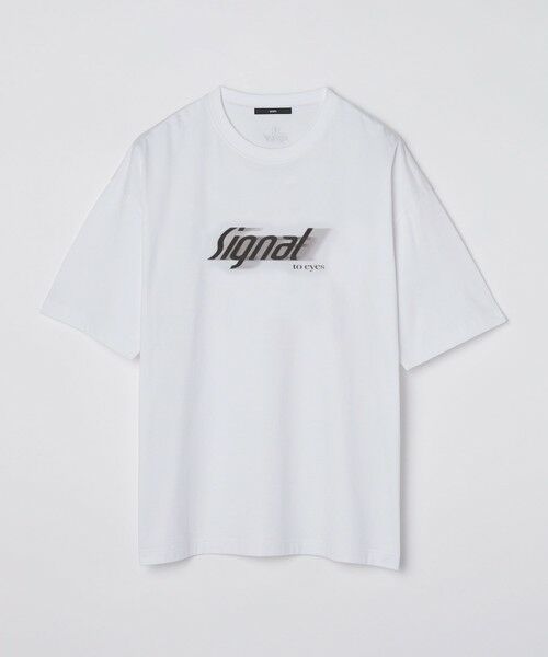 SHIPS / シップス Tシャツ | SHIPS:〈遮熱/UVカット/吸水速乾/接触冷感〉SHELTECH(R) ロゴ Tシャツ | 詳細11