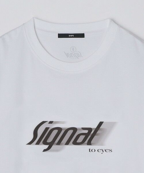 SHIPS / シップス Tシャツ | SHIPS:〈遮熱/UVカット/吸水速乾/接触冷感〉SHELTECH(R) ロゴ Tシャツ | 詳細12