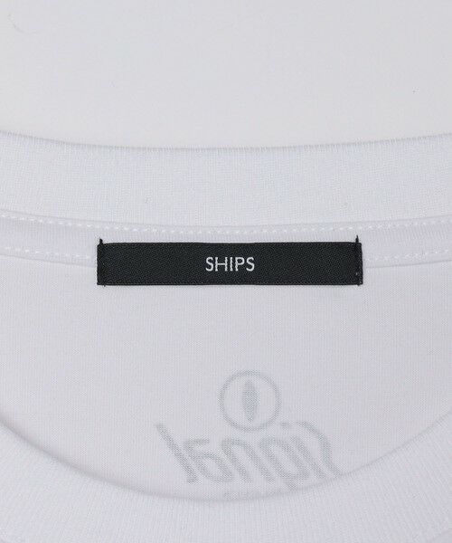 SHIPS / シップス Tシャツ | SHIPS:〈遮熱/UVカット/吸水速乾/接触冷感〉SHELTECH(R) ロゴ Tシャツ | 詳細16