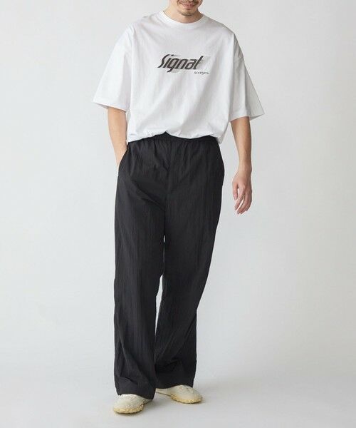 SHIPS / シップス Tシャツ | SHIPS:〈遮熱/UVカット/吸水速乾/接触冷感〉SHELTECH(R) ロゴ Tシャツ | 詳細2