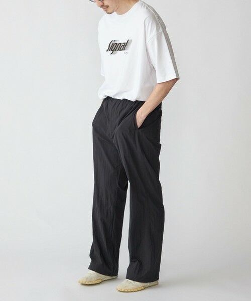 SHIPS / シップス Tシャツ | SHIPS:〈遮熱/UVカット/吸水速乾/接触冷感〉SHELTECH(R) ロゴ Tシャツ | 詳細4