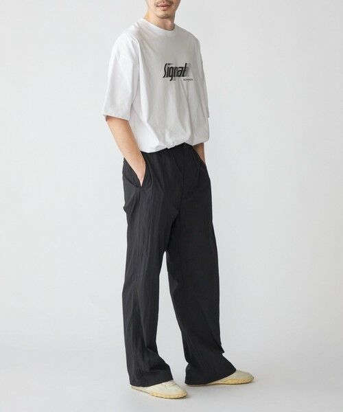 SHIPS / シップス Tシャツ | SHIPS:〈遮熱/UVカット/吸水速乾/接触冷感〉SHELTECH(R) ロゴ Tシャツ | 詳細6