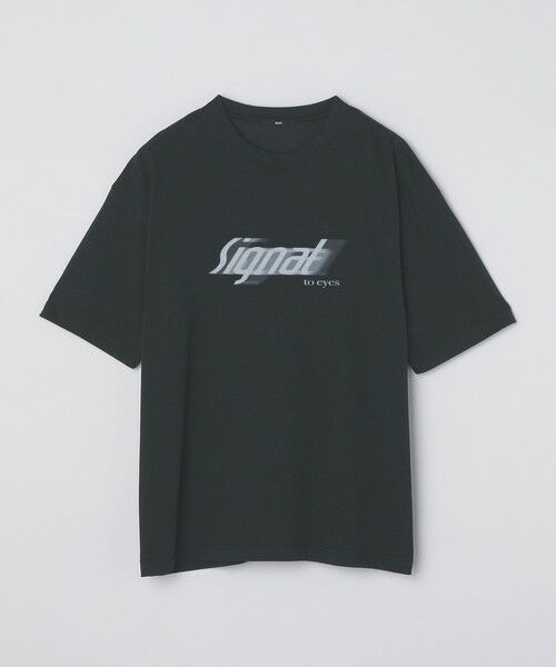 SHIPS / シップス Tシャツ | SHIPS:〈遮熱/UVカット/吸水速乾/接触冷感〉SHELTECH(R) ロゴ Tシャツ | 詳細23