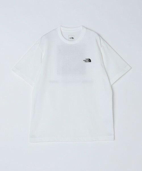 SHIPS / シップス Tシャツ | THE NORTH FACE: SHORT SLEEVE BACK SQUARE LOGO TEE(ホワイト)