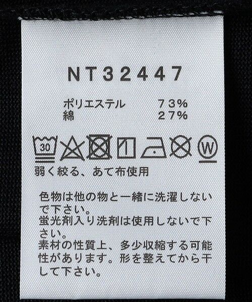 SHIPS / シップス Tシャツ | THE NORTH FACE: SHORT SLEEVE BACK SQUARE LOGO TEE | 詳細8