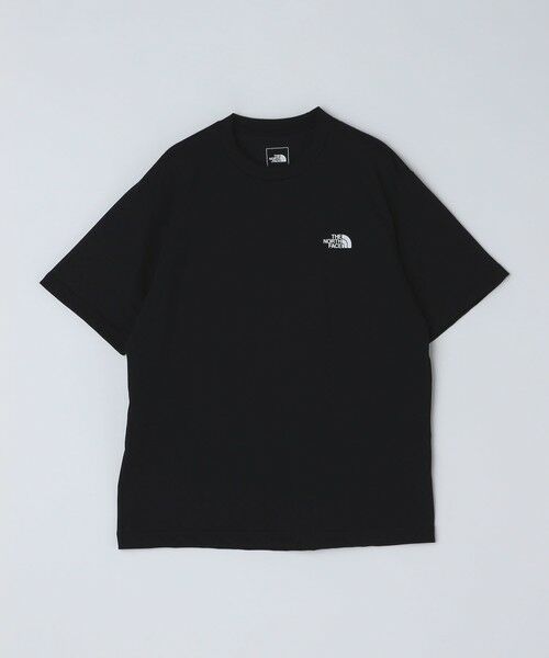 SHIPS / シップス Tシャツ | THE NORTH FACE: SHORT SLEEVE BACK SQUARE LOGO TEE(ブラック)