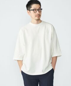 SHIPS / シップス Tシャツ | SHIPS: フットボール Tシャツ（6分丈）