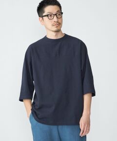 SHIPS / シップス Tシャツ | SHIPS: フットボール Tシャツ（6分丈）